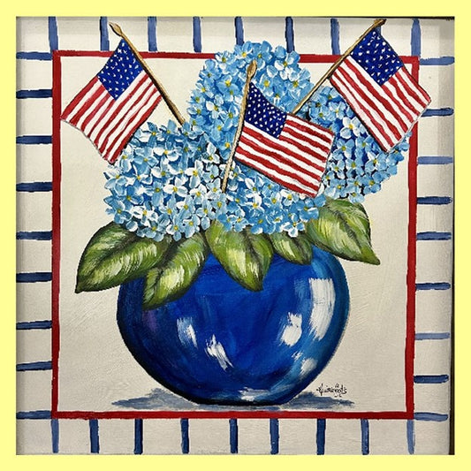 Kristies Americana Hydrangea Square Swap