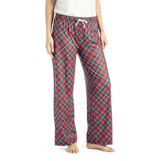 Hello Mello Red Plaid Pants