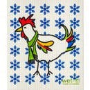 Winter Rooster Wet-It Kitchen Cloth