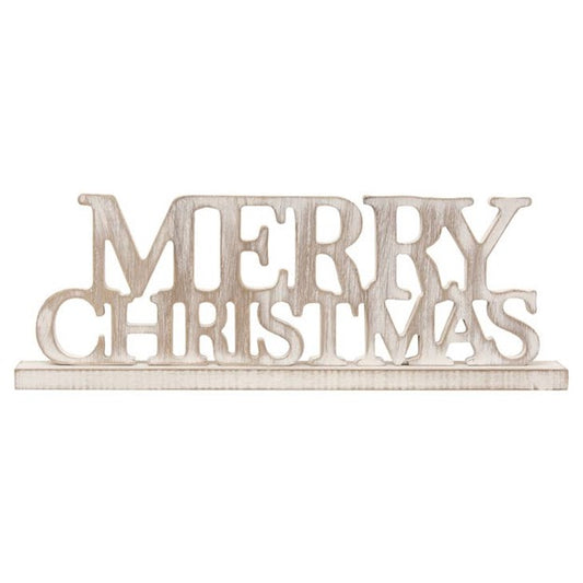 Weathered Mood Merry Christmas Sign