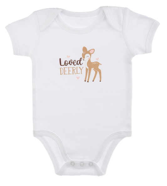 Flurry Reindeer Diaper Shirt Onesie
