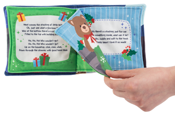 Christmas Soft Book - Up on the Housetop