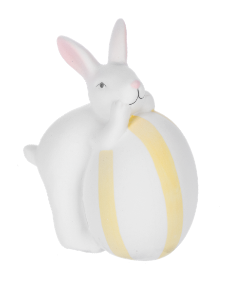 Rabbit With Easter Egg