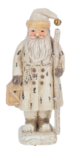 Winter Frost Santa Figurines