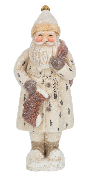 Winter Frost Santa Figurines