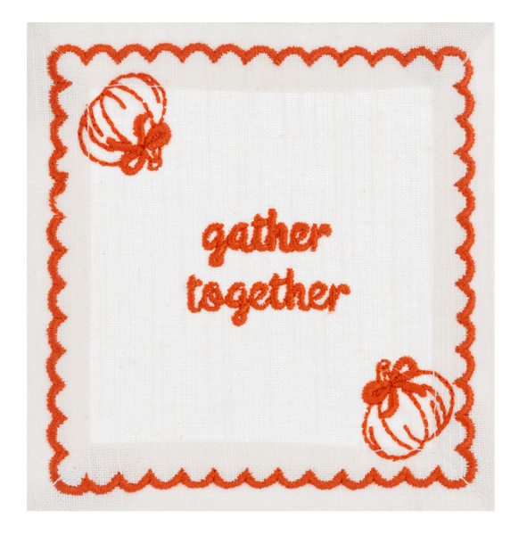 Timeless Harvest Cocktail Napkins (4 pc. set)