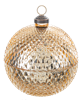 Faceted Glass Ornament Trinket Box with Place Card Holder