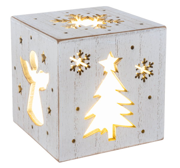 Light Up Christmas Cube