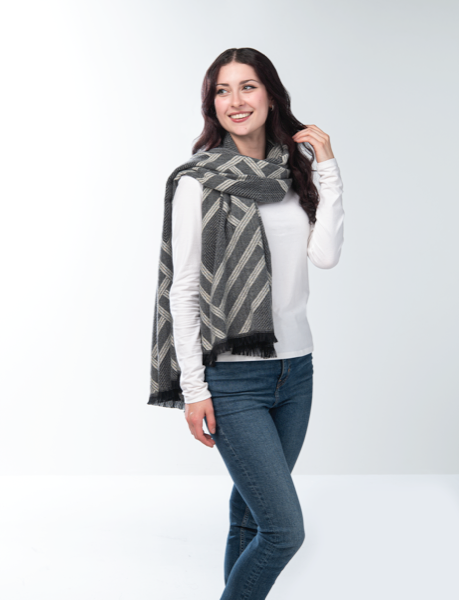 Simply Noelle Lattice Wrap Scarf