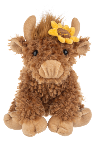 Sunny Bloom Highland Cow