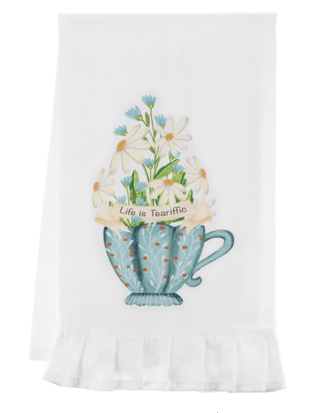 Teatime Floral Tea Towels