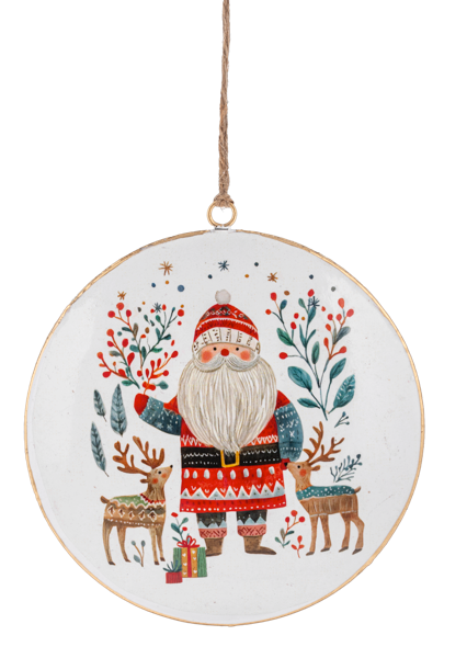 Scandi Disk Ornaments