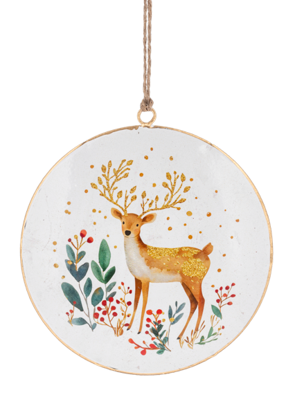 Scandi Disk Ornaments