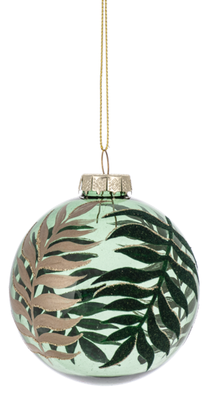 Leaf Ball Ornament