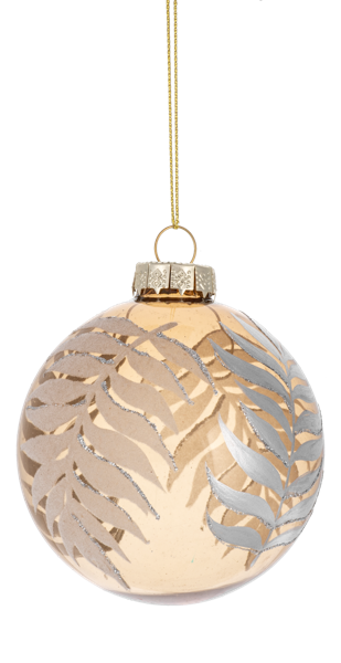 Leaf Ball Ornament