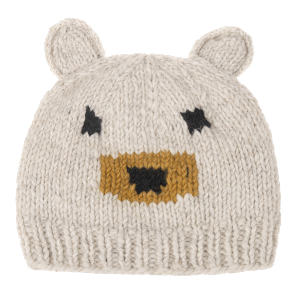 Knit Embroidered Woodland Animal Youth Winter Hats