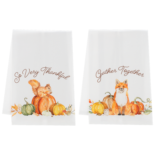 Harvest Friends Tea Towel