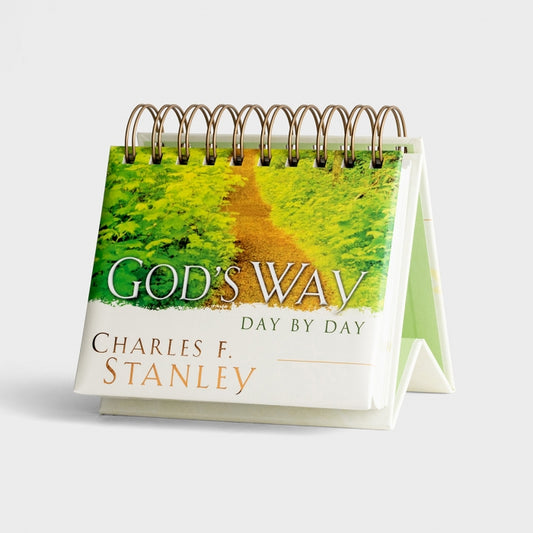 God's Way Day By Day By Charles Stanley 365 Day Perpetual Calendar