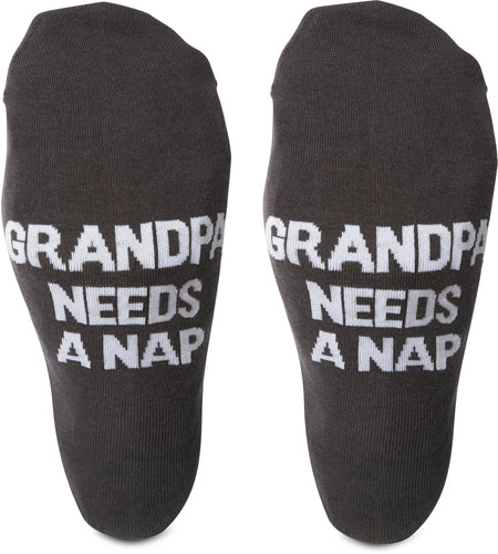 Grandpa Nap - Mens Cotton Blend Sock