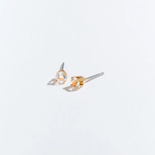 April Birthstone Ear Sense Earrings