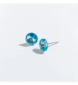 Blue Rivoli Swarovski Crystal Ear Sense Earrings