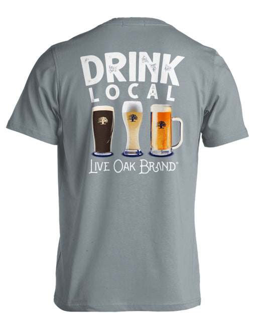 Live Oak Drink Local Tee Shirt