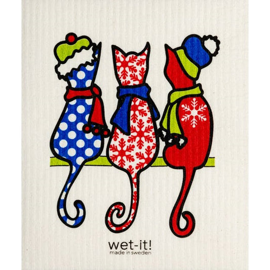 Cold Cats Wet-It Kitchen Cloth