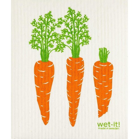Carrots Wet-It Kitchen Cloth