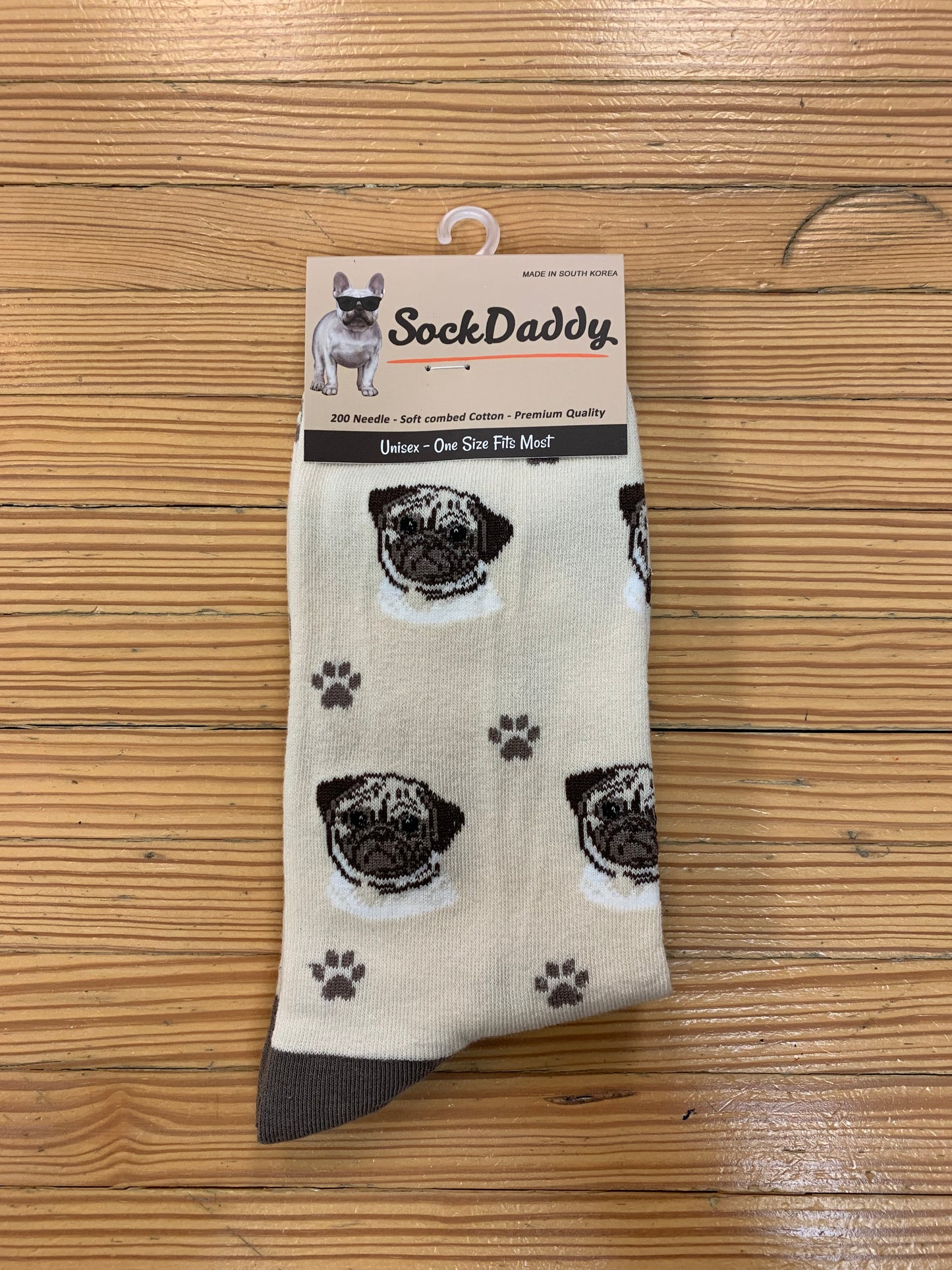 Sock Daddy Pug