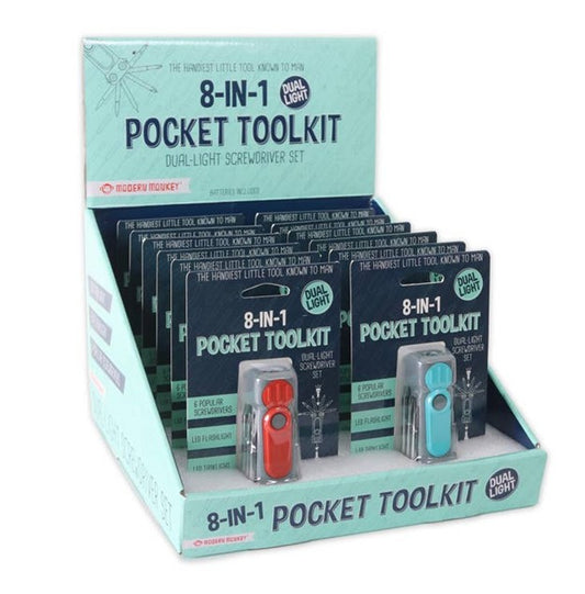 Modern Monkey 8-in-1 Pocket Toolkit