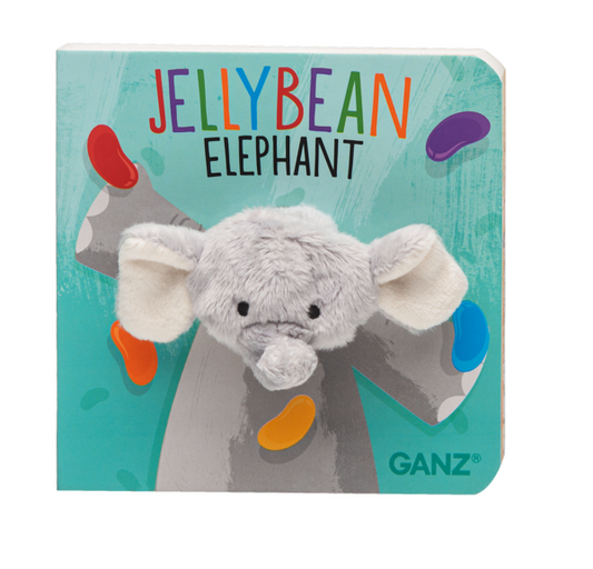 GANZ - Jellybean Elephant Finger Puppet Book