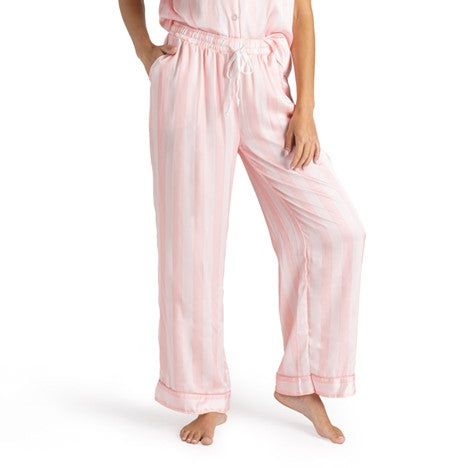 Hello Mello Beauty Sleep Satin Slumber Party Pajama Pants